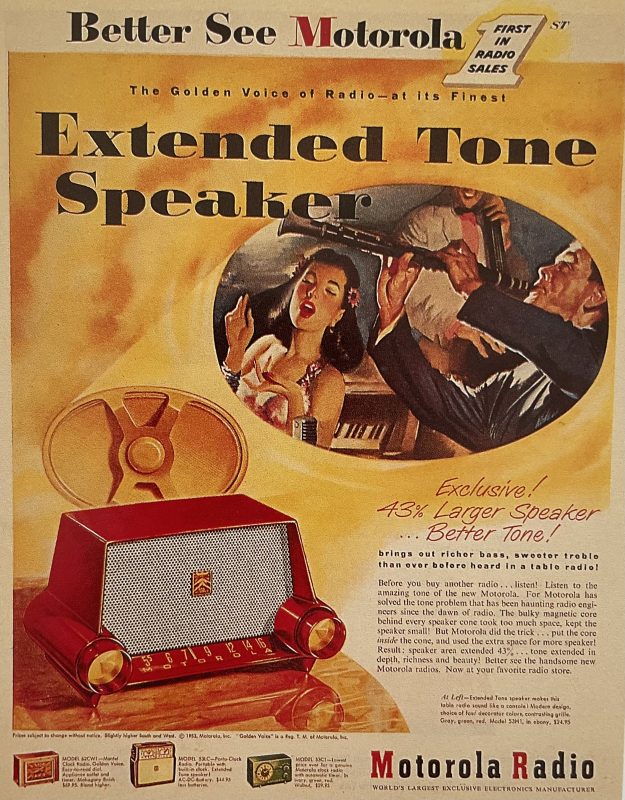 Radios Past – Radios from the '30's to '50's